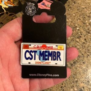 Disney Pin Cast Member California